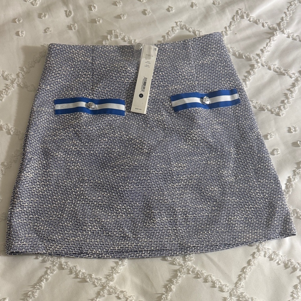 Aqua Mini Skirt Size Small